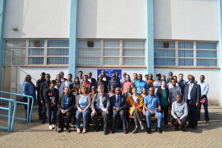 International Delegates from Global Off-Grid Solar Forum & Expo 2020 study tour group 